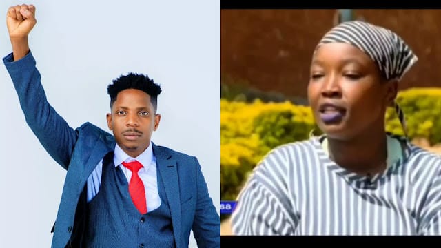 Joyce Naserian and Eric Omondi Joyce Naserian and Eric Omondi