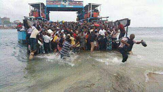 Kenya ferry services suspended following high tides at Likoni channel. PHOTO | Courtesy Kenya ferry services suspended following high tides at Likoni channel. PHOTO | Courtesy