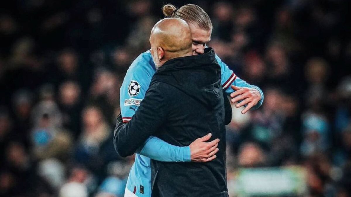 Halaand on guardiola