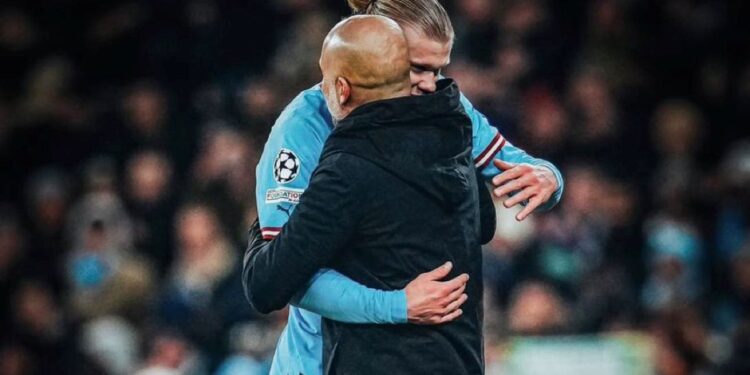 Halaand on guardiola