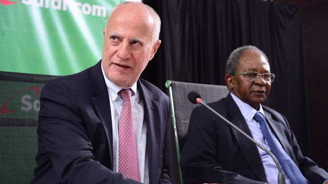 Michael Joseph and Ng'ang'a the former Safaricom Chairman Safaricom ex-chief Michael Joseph appointed as the new Safaricom board Chairman