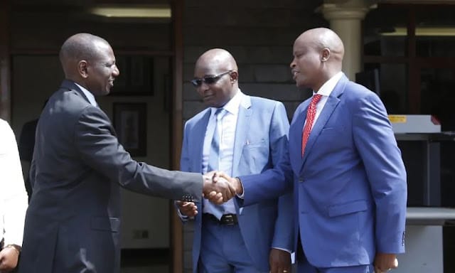 Ruto meets with all Jubilee members, leaving distressed ODM and Wiper at the Kamukunji rally