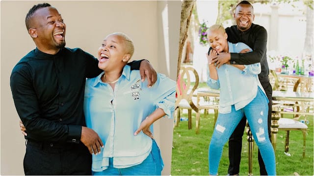 Bongo actress Elizabeth Michael 'Lulu' with Francis Ciza