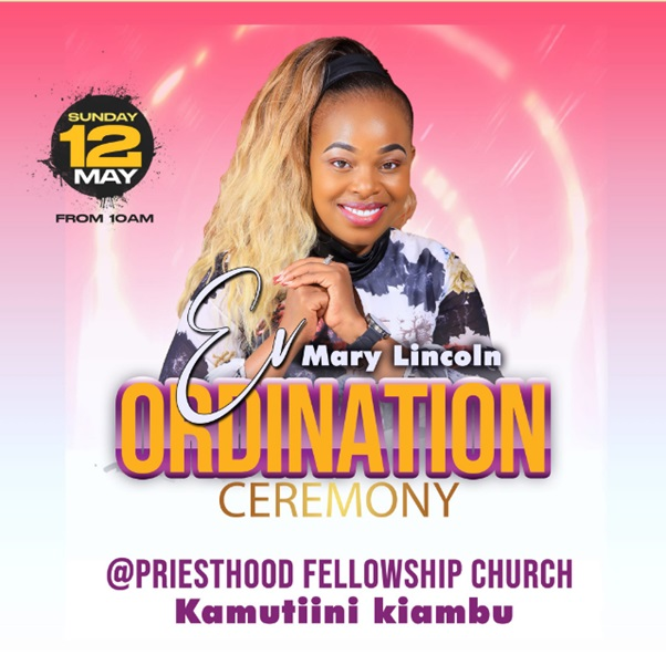 [PHOTOS] Evangelist Mary Lincoln now ordained preacher at Priesthood Fellowship Church after trending leaks