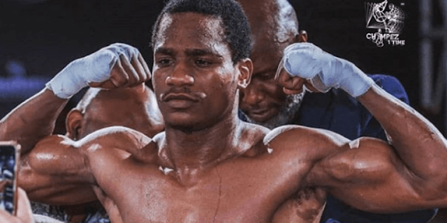 Hassan Mwakinyo fights congolese Kuvesa Katembo in Dodoma