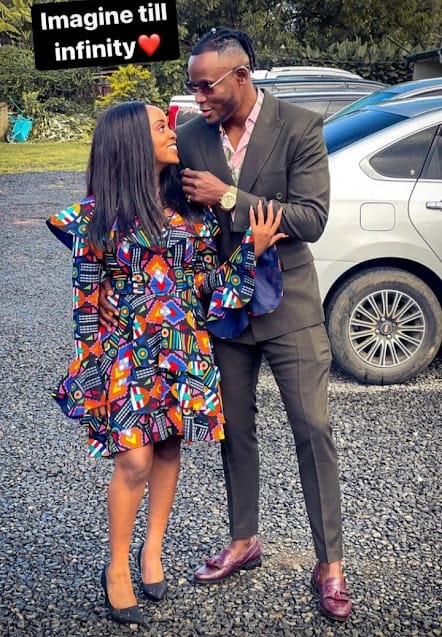 Musician Nadia Mukami photo with her boyfriend Musician Nadia Mukami photo with her boyfriend