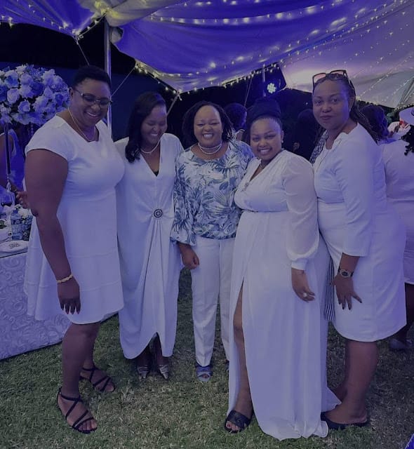 [PHOTOS] Pantless! Millicent Omanga extended slit to the tummy expose goodies at Tiffany birthday