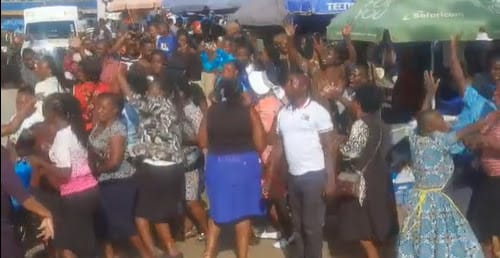 Protests in Kisii town over Fred Matiang'i DCI grilling Protests in Kisii town over Fred Matiang'i DCI grilling
