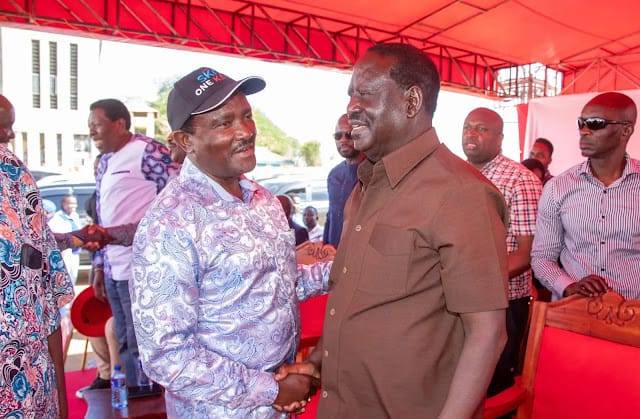 Raila Odinga and Kalonzo Musyoka photo Raila Odinga and Kalonzo Musyoka photo