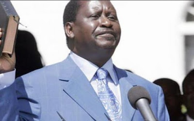 Raila Odinga to be sworn in. PHOTO | FILE Raila Odinga to be sworn in. PHOTO | FILE