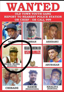 DCI arrests the 23 years old  MOST WANTED CRIMINAL from Kisauni who runs 3 major gang networks  -Bliza Bliza