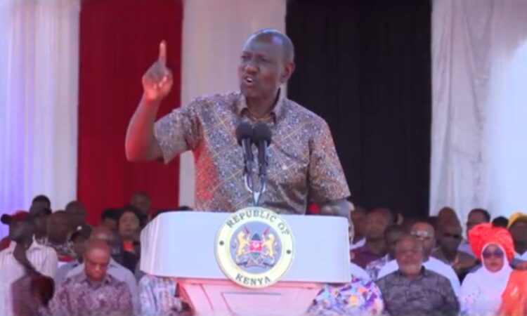 Ruto in mombasa