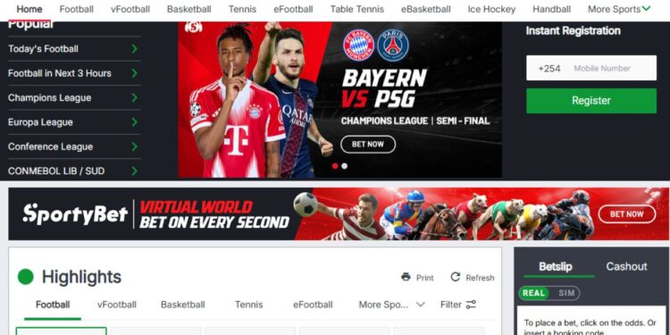 Sportybet kenya