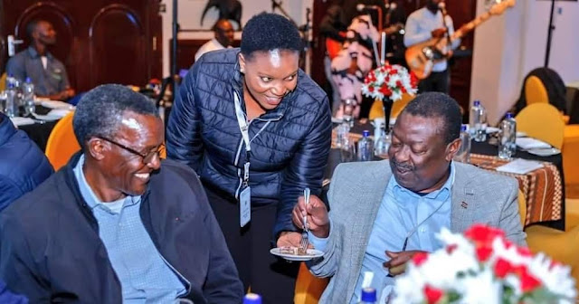 CS Susan Nakhumicha’s message following President Ruto’s birthday cake surprise in Nanyuki