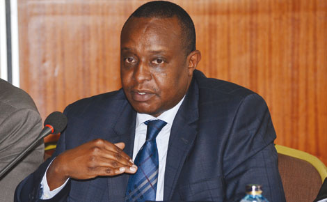 Treasury CS Henry Rotich. PHOTO | FILE Treasury CS Henry Rotich. PHOTO | FILE