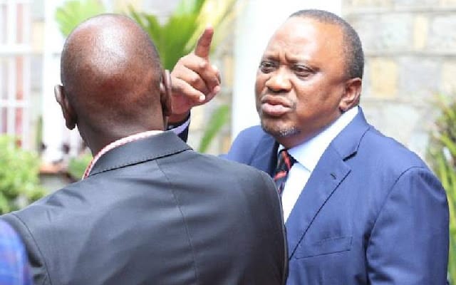 President William Ruto and retired president Uhuru Kenyatta President William Ruto and retired president Uhuru Kenyatta
