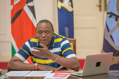 Uhuru Kenyatta online. PHOTO | Courtesy Uhuru Kenyatta online. PHOTO | Courtesy