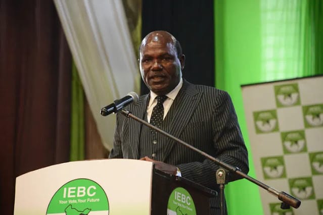 IEBC chairman Wafula Chebukati IEBC chairman Wafula Chebukati