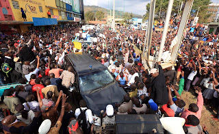 Kalonzo Musyoka road rally at Mlolongo, Machakos. PHOTO | FILE Kalonzo Musyoka road rally at Mlolongo, Machakos. PHOTO | FILE