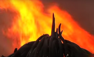 Burnt Ivory President set ivory on fire.