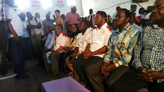 Wiper leaders Kalonzo Musyoka, Omar Hassan and Johnstone Muthama at a meeting at Wiper headquarters. PHOTO | Courtesy FB Wiper party gains more popularity in Coast and North-Eastern Regions compared to ODM and JAP.