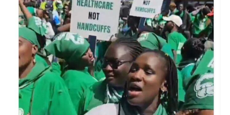 Women protests nairobi over abortion legalization