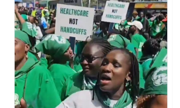 Women protests nairobi over abortion legalization