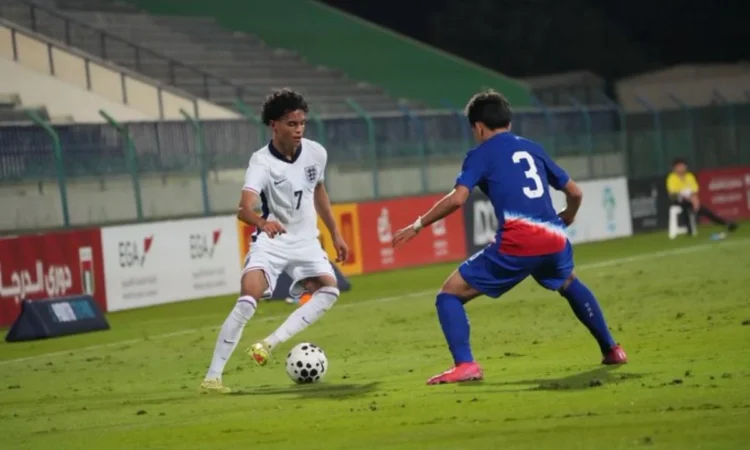 Arsenal and England U17 winger Kyran Thompson