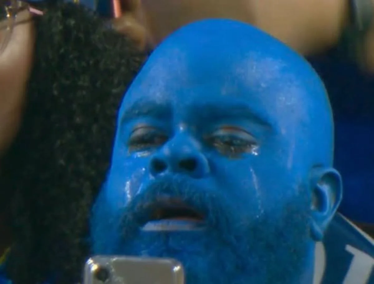 Curaçao fan was in tears following their draw vs. Ecuador