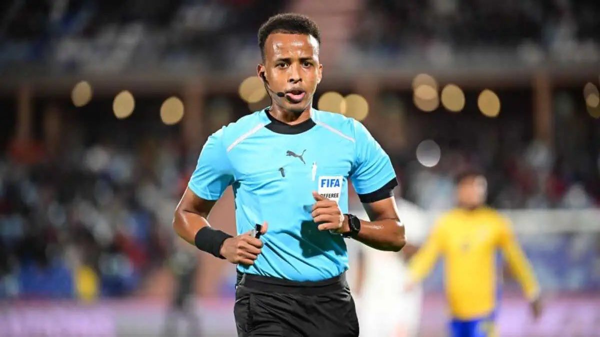 Omar Artan is Somalia’s first fifa appointed world cup referee