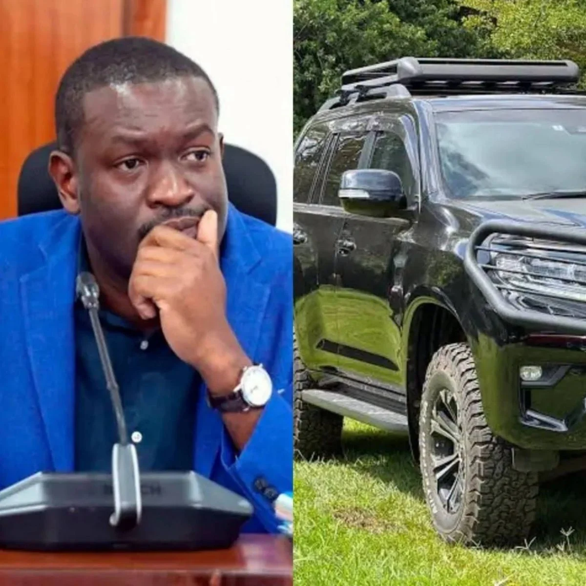 Raila prado gift to sifuna