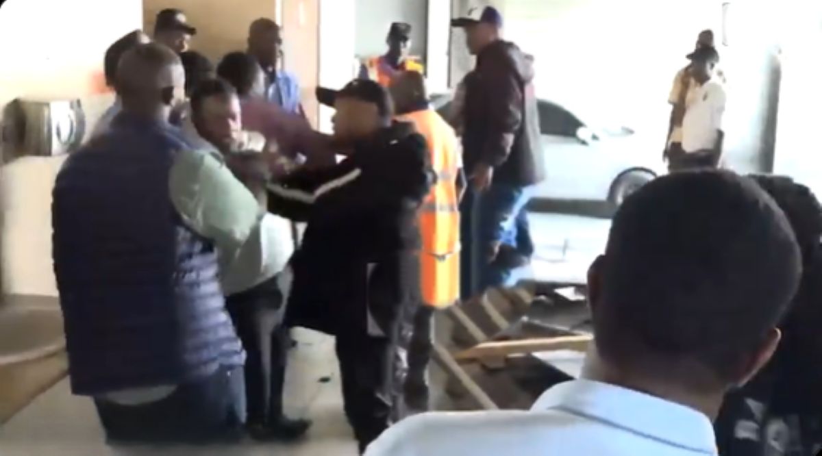 Chaos erupted during the launch of Hotspot Coffee at Uchumi Hyper in Lang’ata
