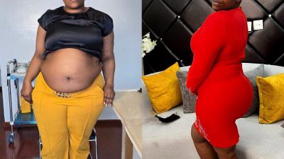 Justina syokau weight loss