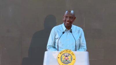 President William Ruto in Naivasha