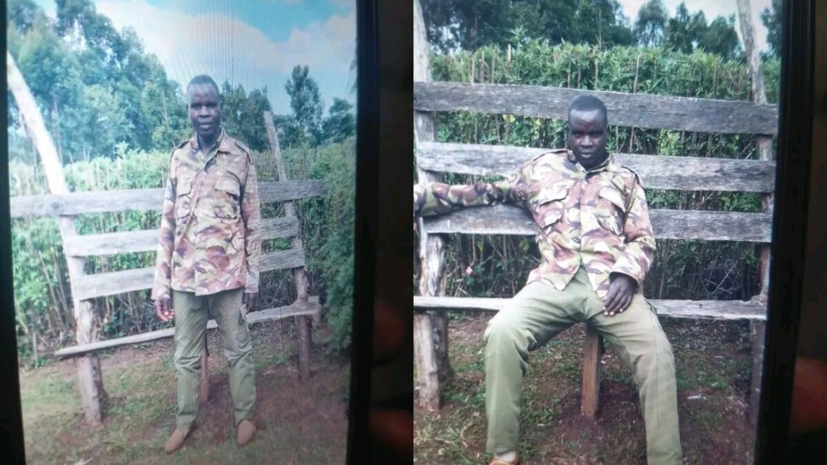 Chepkumia nandi fake police