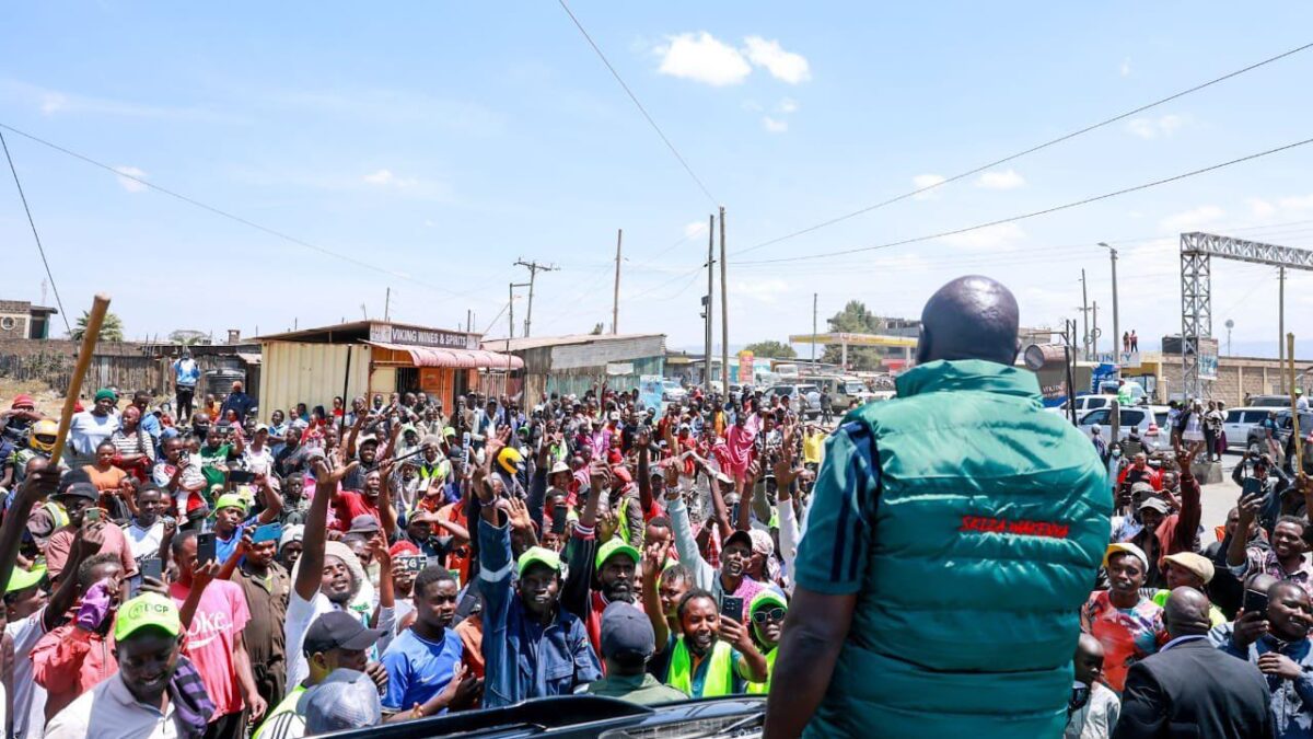 Gachagua in narok east
