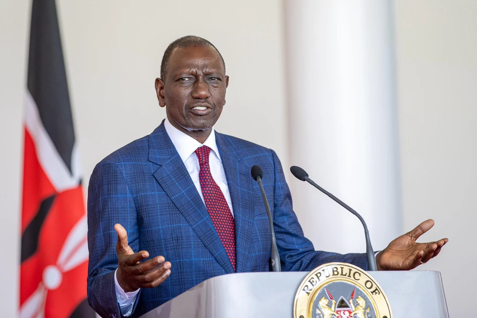 President william ruto at kicc