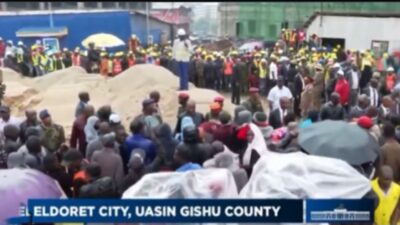Ruto in eldoret city