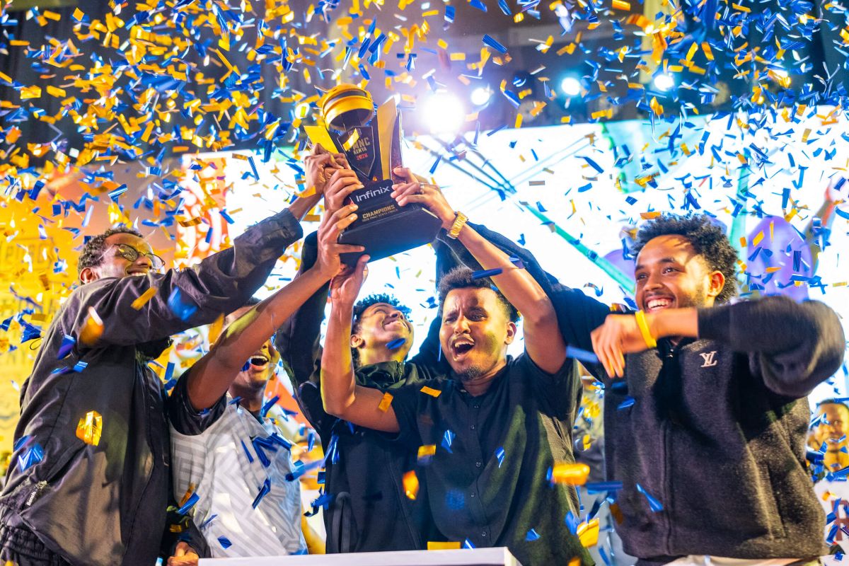 Winning team