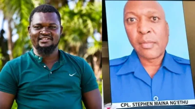 Albert ojwang stephen maina result